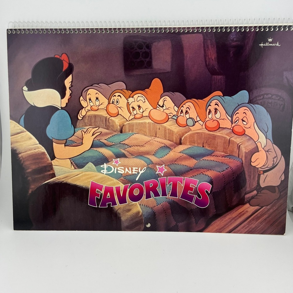 Vintage‎ 1986 Hallmark Disney Favorites 13 Month Wall Calendar